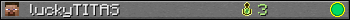 luckyTITAS userbar 350x20