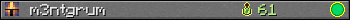 m3ntgrum userbar 350x20