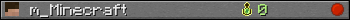 m_Minecraft userbar 350x20