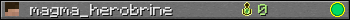 magma_herobrine userbar 350x20