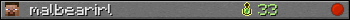 malbearirl userbar 350x20