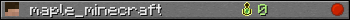 maple_minecraft userbar 350x20