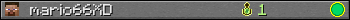 mario66XD userbar 350x20