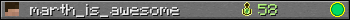 marth_is_awesome userbar 350x20