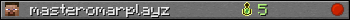 masteromarplayz userbar 350x20