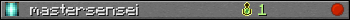 mastersensei userbar 350x20