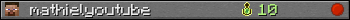 mathielyoutube userbar 350x20