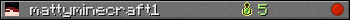 mattyminecraft1 userbar 350x20