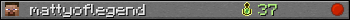 mattyoflegend userbar 350x20