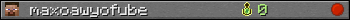 maxoawyofube userbar 350x20