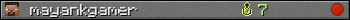 mayankgamer userbar 350x20