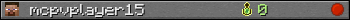 mcpvplayer15 userbar 350x20