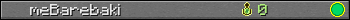 meBarebaki userbar 350x20