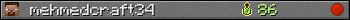 mehmedcraft34 userbar 350x20