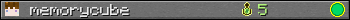 memorycube userbar 350x20