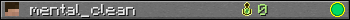 mental_clean userbar 350x20