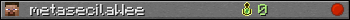 metasecilaWee userbar 350x20