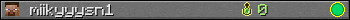 miikyyysn1 userbar 350x20
