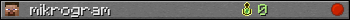 mikrogram userbar 350x20