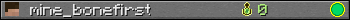 mine_bonefirst userbar 350x20