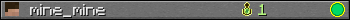 mine_mine userbar 350x20