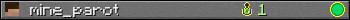 mine_parot userbar 350x20