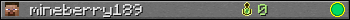 Benutzerleisten 350x20 für mineberry189