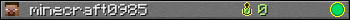 minecraft0985 userbar 350x20