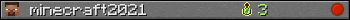 minecraft2021 userbar 350x20