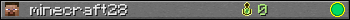 minecraft28 userbar 350x20