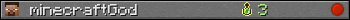 Юзербар 350x20 для minecraftGod