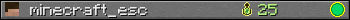 minecraft_esc userbar 350x20