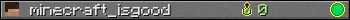 minecraft_isgood userbar 350x20