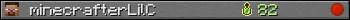 minecrafterLilC userbar 350x20