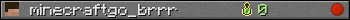 minecraftgo_brrr userbar 350x20