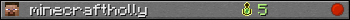 minecraftholly userbar 350x20