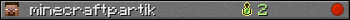 minecraftpartik userbar 350x20