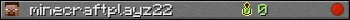 minecraftplayz22 userbar 350x20