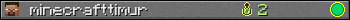 minecrafttimur userbar 350x20