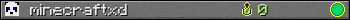 minecraftxd userbar 350x20