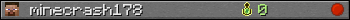 minecrash178 userbar 350x20