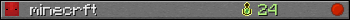 minecrft userbar 350x20