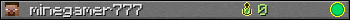 minegamer777 userbar 350x20