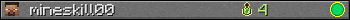 mineskill00 userbar 350x20