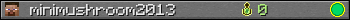 minimushroom2013 userbar 350x20