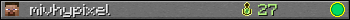 mivhypixel userbar 350x20