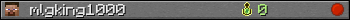 mlgking1000 userbar 350x20