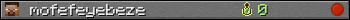 mofefeyebeze userbar 350x20