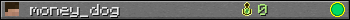 money_dog userbar 350x20