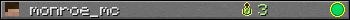 Benutzerleisten 350x20 für monroe_mc